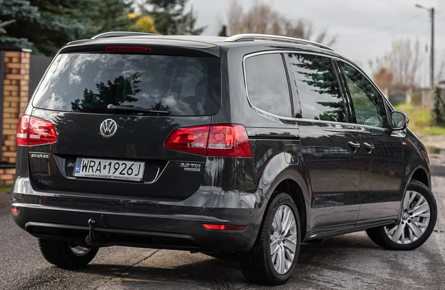 Volkswagen Sharan cena 49900 przebieg: 245000, rok produkcji 2013 z Radom małe 497